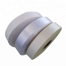 barcode Thermal care label printer Garment fabric type printer white double face satin ribbon